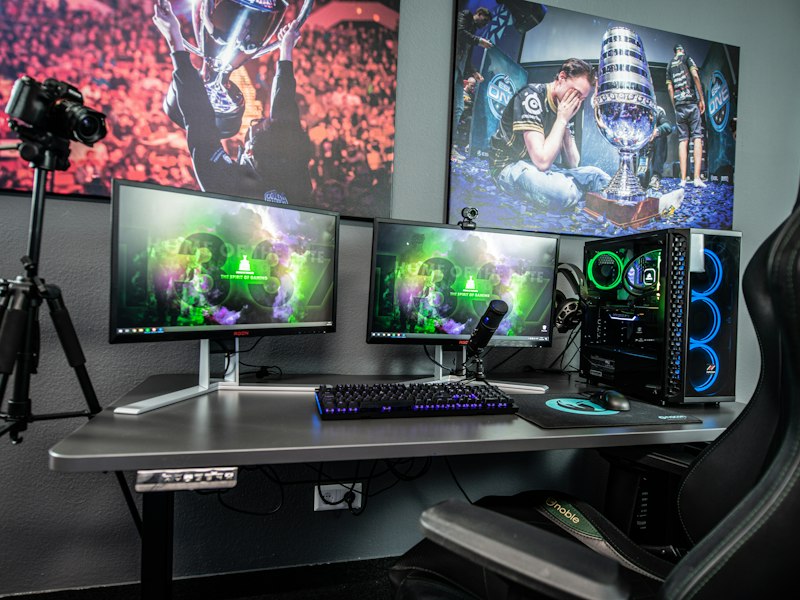 Esports tournament coverage desk